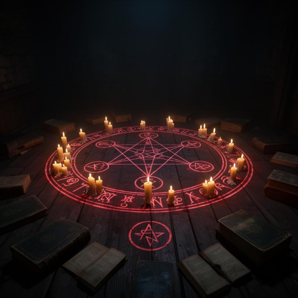 Dead Rabbits Ritual Circle The Hollow Descent — Survive the Manor